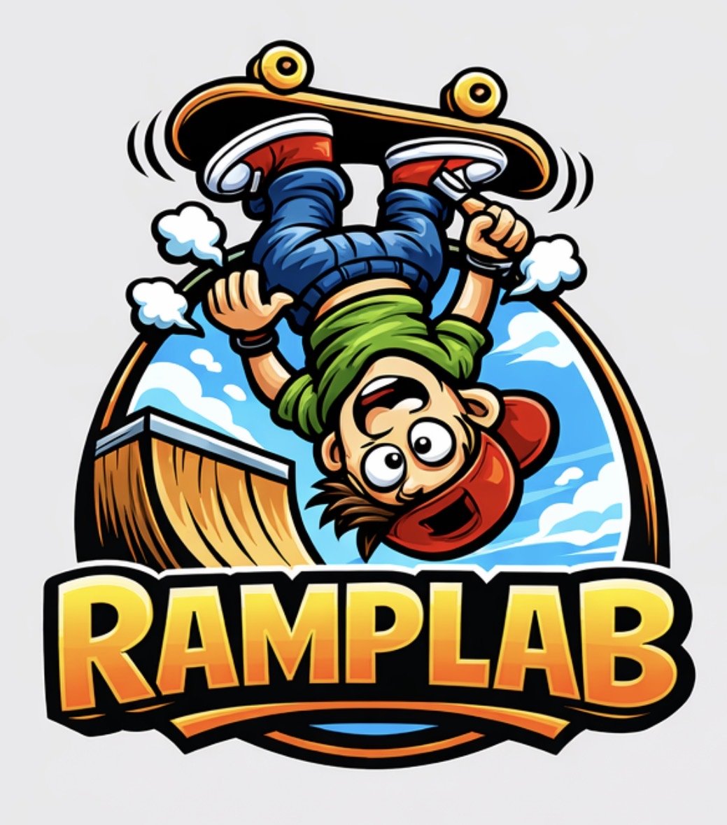 RampLab Invert Logo Sticker - RampLab