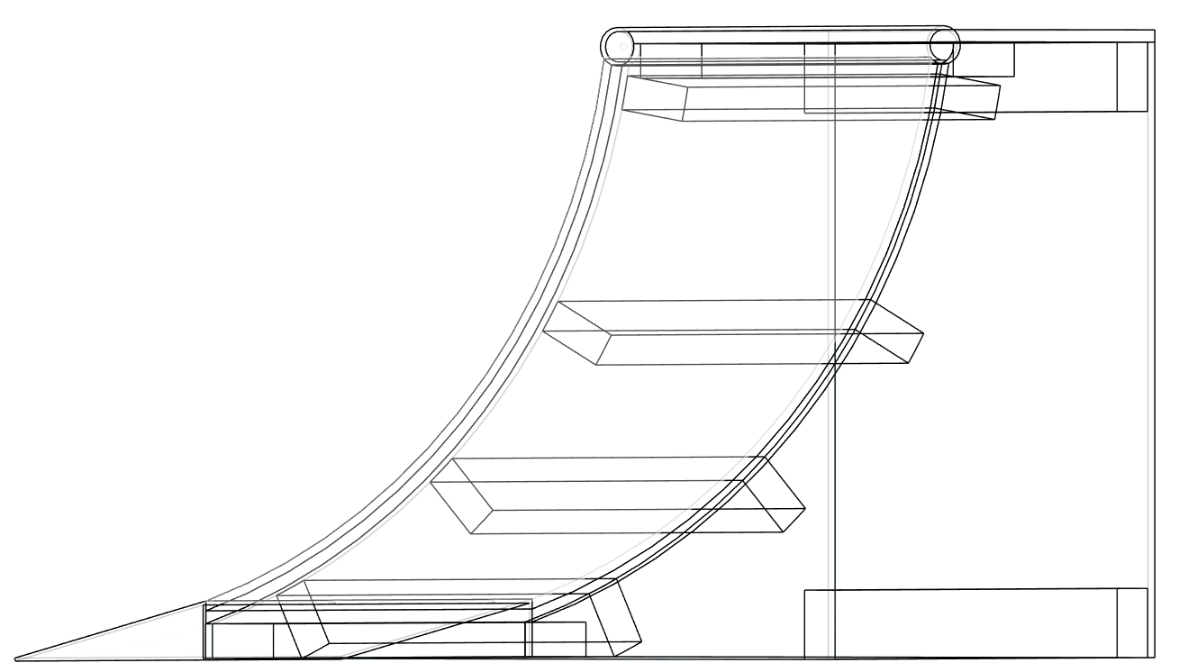 THE STREET MINI™ QUARTER PIPE - RampLab